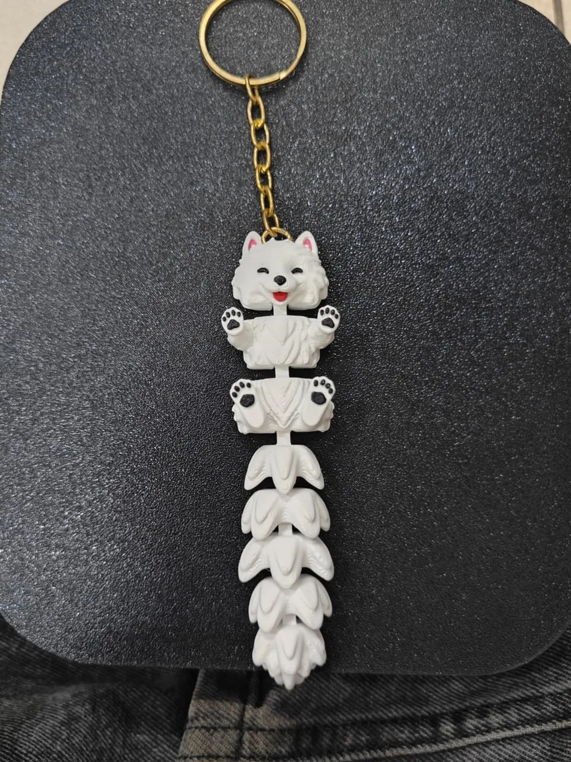 Anime Skeleton Keychain