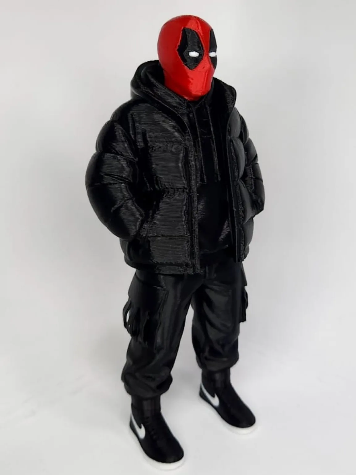 Red Mask Figurine
