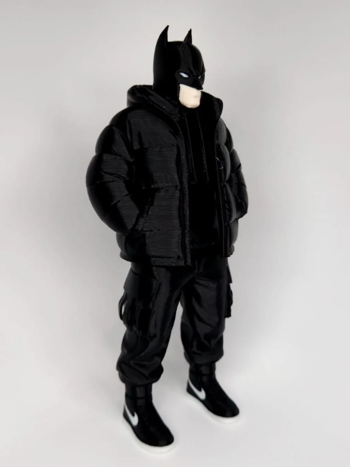 Black Mask Figurine