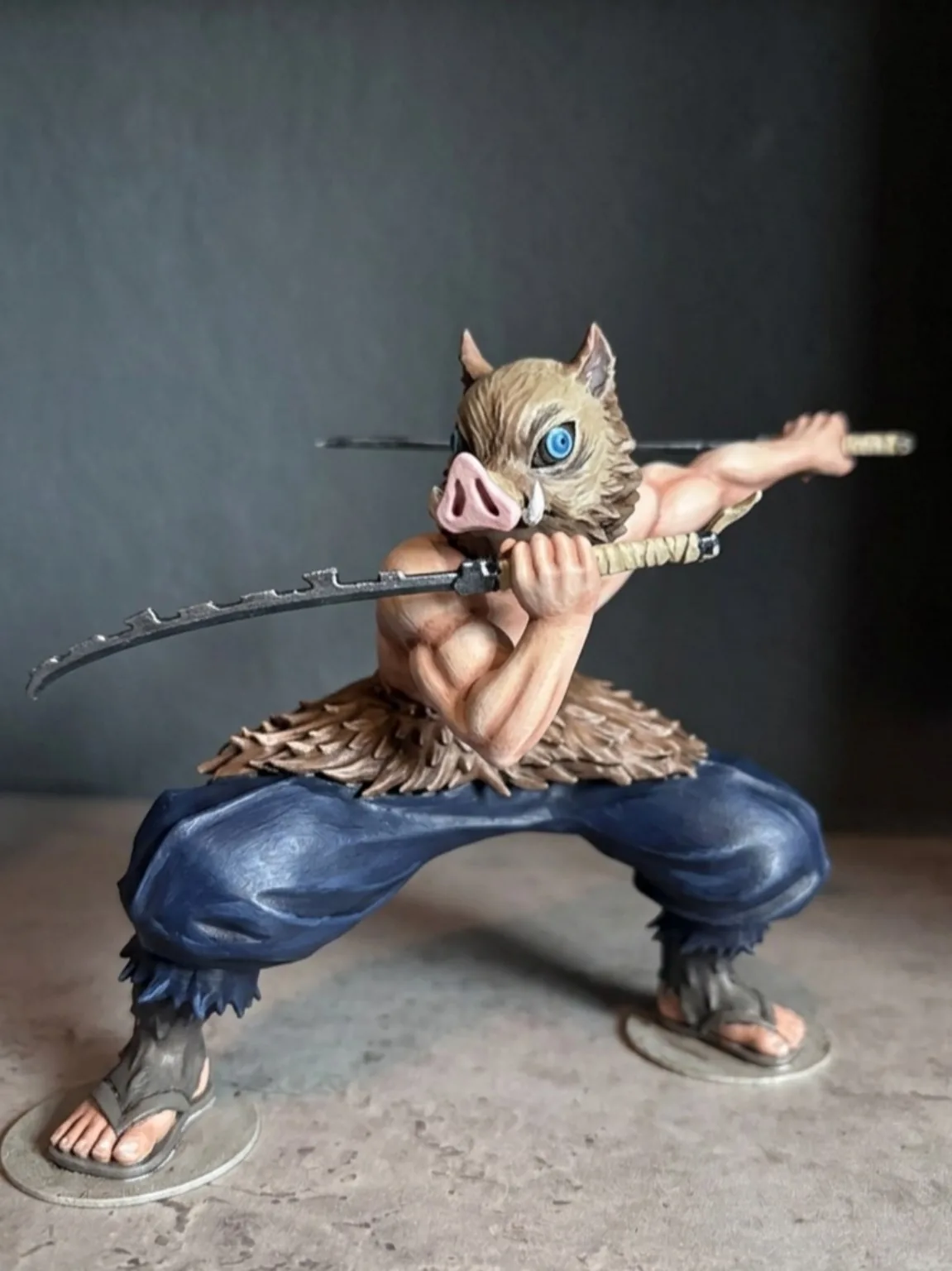 Blue Energy Anime Figurine