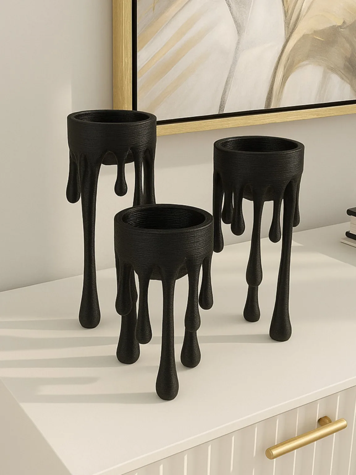 Floating Drip Candle Holders