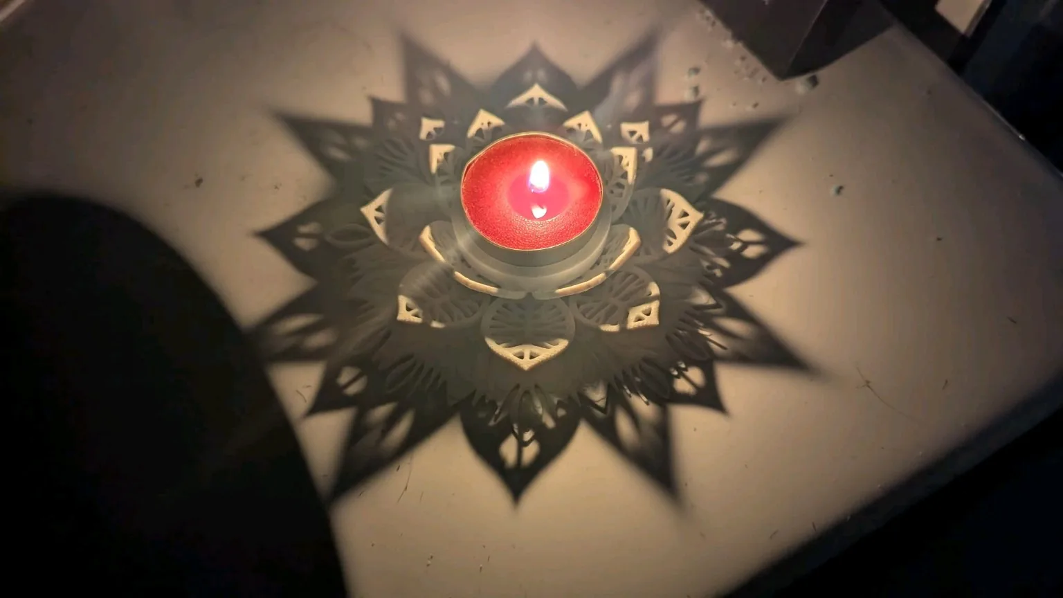 Light Diya Shadow Set — 2 Nos